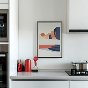 Mediterranean Steps Plakat - 21 x 29.7 cm - Nellastore