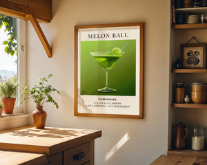 Melon Ball Plakat - 21 x 29.7 cm (A4) - Nellastore