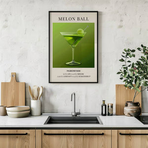 Melon Ball Plakat - 21 x 29.7 cm (A4) - Nellastore