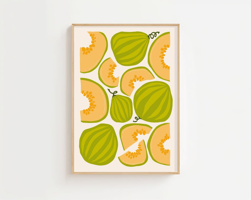Melon Grove Poster Plakat - 21 x 29.7 cm - Nellastore