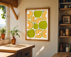 Melon Grove Poster Plakat - 21 x 29.7 cm - Nellastore