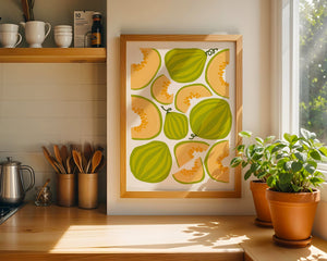 Melon Grove Poster Plakat - 21 x 29.7 cm - Nellastore