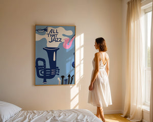 Midnight Horns Plakat - 21 x 29.7 cm - Nellastore