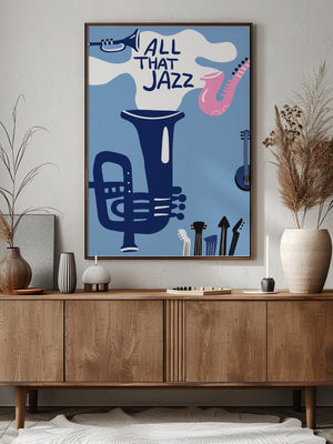 Midnight Horns Plakat - 21 x 29.7 cm - Nellastore