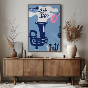 Midnight Horns Plakat - 21 x 29.7 cm - Nellastore
