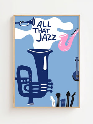Midnight Horns Plakat - 21 x 29.7 cm - Nellastore
