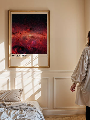 Milky Way Plakat - 21 x 29.7 cm (A4) - Nellastore