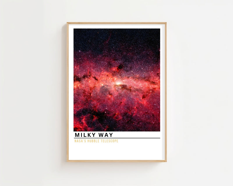 Milky Way Plakat - 21 x 29.7 cm (A4) - Nellastore