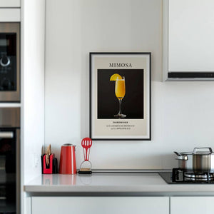 Mimosa Plakat - 21 x 29.7 cm (A4) - Nellastore