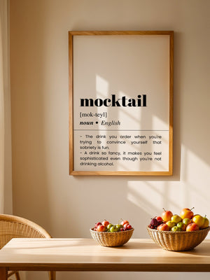 Mocktail Plakat - 21 x 29.7 cm (A4) - Nellastore