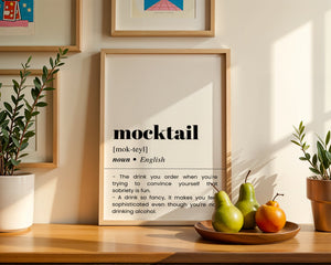 Mocktail Plakat - 21 x 29.7 cm (A4) - Nellastore