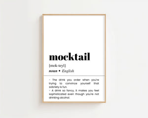 Mocktail Plakat - 21 x 29.7 cm (A4) - Nellastore