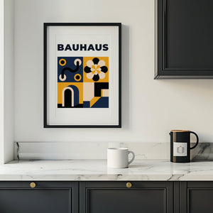 Modular Bloom Bauhaus Plakat - 21 x 29.7 cm - Nellastore
