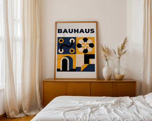 Modular Bloom Bauhaus Plakat - 21 x 29.7 cm - Nellastore