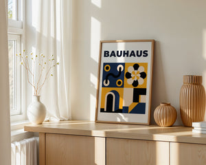 Modular Bloom Bauhaus Plakat - 21 x 29.7 cm - Nellastore
