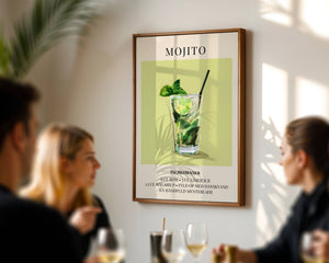 Mojito Plakat - 21 x 29.7 cm (A4) - Nellastore