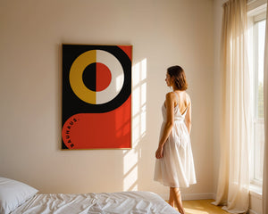 Mono Ring Bauhaus Plakat - 21 x 29.7 cm - Nellastore