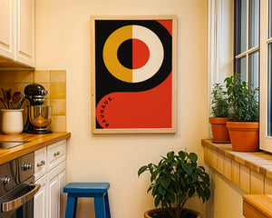 Mono Ring Bauhaus Plakat - 21 x 29.7 cm - Nellastore