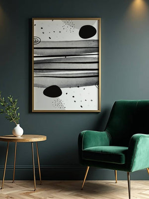 Monochrome Current Plakat - 21 x 29.7 cm - Nellastore