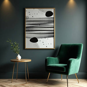 Monochrome Current Plakat - 21 x 29.7 cm - Nellastore