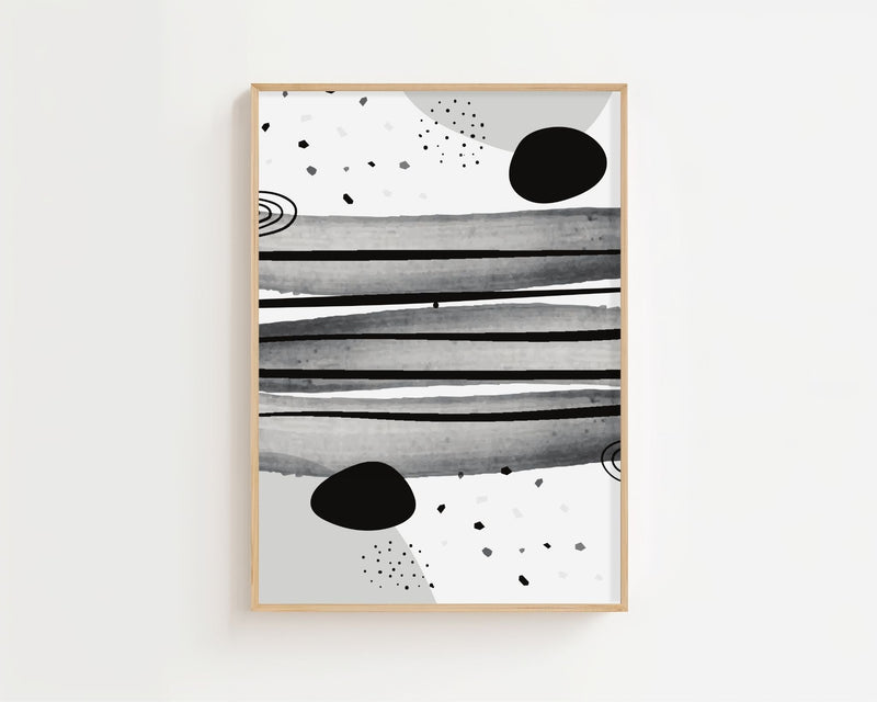 Monochrome Current Plakat - 21 x 29.7 cm - Nellastore