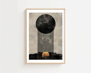 Monolith At Dusk Plakat - 21 x 29.7 cm (A4) - Nellastore