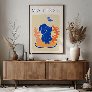 Moon Embrace Matisse Plakat - 21 x 29.7 cm - Nellastore