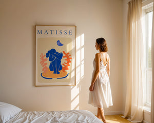 Moon Embrace Matisse Plakat - 21 x 29.7 cm - Nellastore