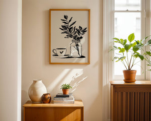 Morning Jar Plakat - 21 x 29.7 cm - Nellastore