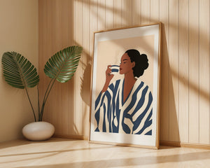 Morning Ritual Plakat - 21 x 29.7 cm (A4) - Nellastore
