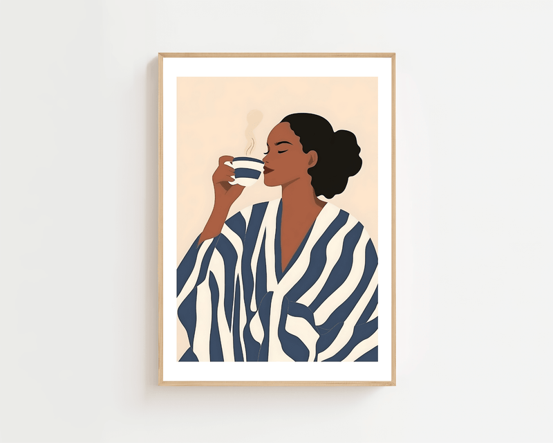 Morning Ritual Plakat - 21 x 29.7 cm (A4) - Nellastore