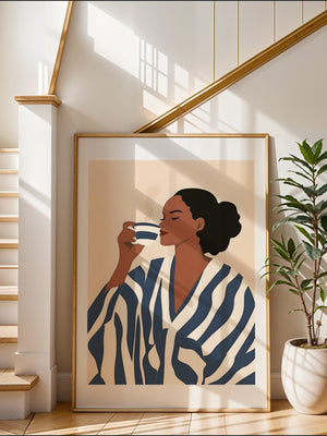 Morning Ritual Plakat - 21 x 29.7 cm (A4) - Nellastore