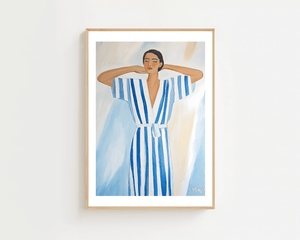 Morning Stretch Plakat - 21 x 29.7 cm (A4) - Nellastore