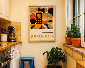 Mosaic Theory Bauhaus Plakat - 21 x 29.7 cm - Nellastore