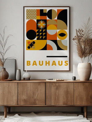 Mosaic Theory Bauhaus Plakat - 21 x 29.7 cm - Nellastore