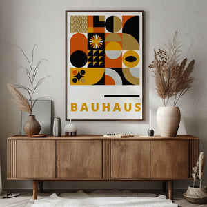 Mosaic Theory Bauhaus Plakat - 21 x 29.7 cm - Nellastore