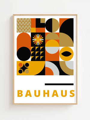 Mosaic Theory Bauhaus Plakat - 21 x 29.7 cm - Nellastore