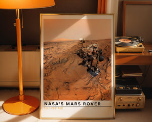 NASA's Mars Rover Plakat - 21 x 29.7 cm (A4) - Nellastore