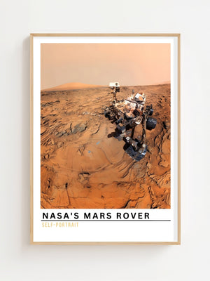 NASA's Mars Rover Plakat - 21 x 29.7 cm (A4) - Nellastore