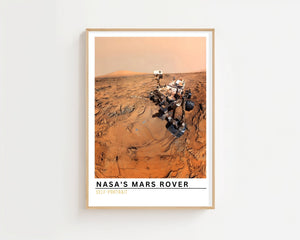 NASA's Mars Rover Plakat - 21 x 29.7 cm (A4) - Nellastore
