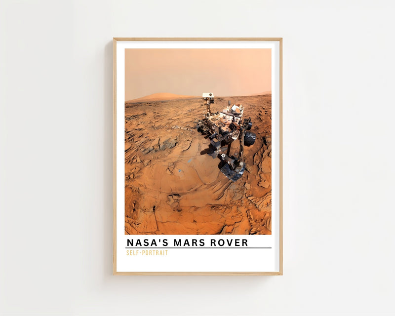 NASA's Mars Rover Plakat - 21 x 29.7 cm (A4) - Nellastore