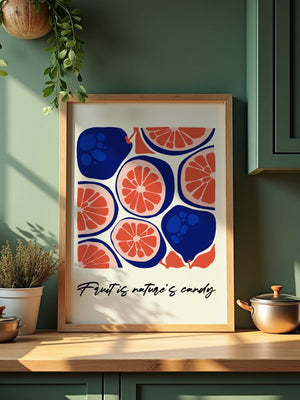 Nature’s Candy Citrus Plakat - 21 x 29.7 cm - Nellastore