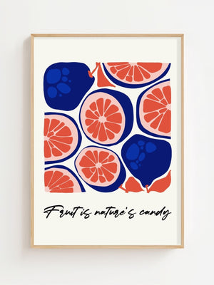 Nature’s Candy Citrus Plakat - 21 x 29.7 cm - Nellastore