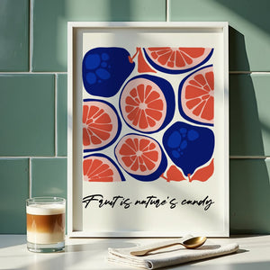 Nature’s Candy Citrus Plakat - 21 x 29.7 cm - Nellastore