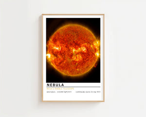 Nebula II Plakat - 21 x 29.7 cm (A4) - Nellastore