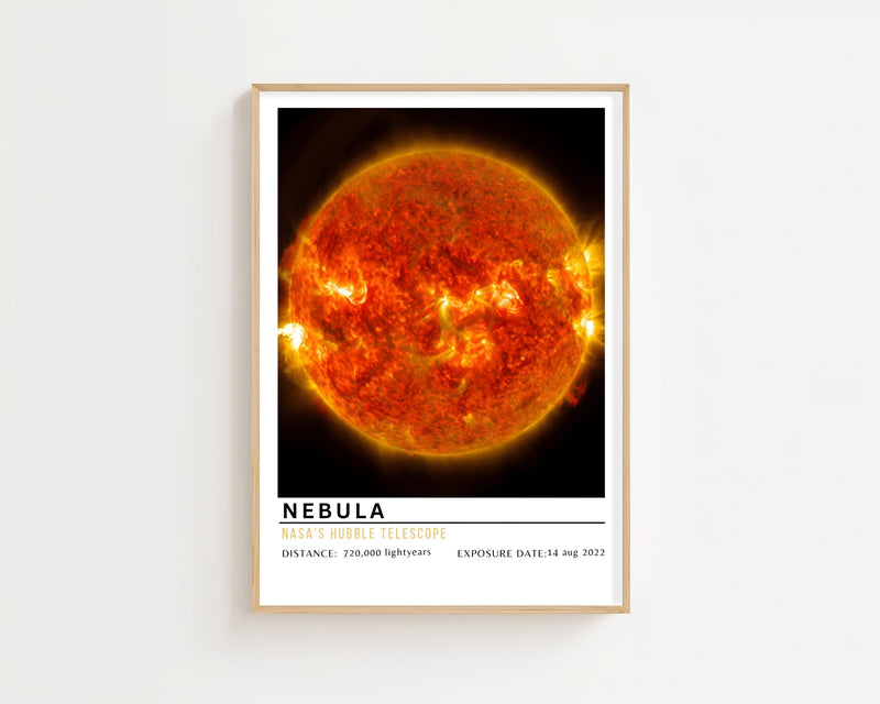 Nebula II Plakat - 21 x 29.7 cm (A4) - Nellastore