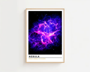 Nebula No. 2 Plakat - 21 x 29.7 cm (A4) - Nellastore