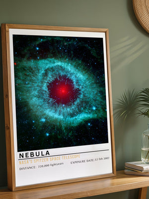 Nebula Plakat - 21 x 29.7 cm (A4) - Nellastore