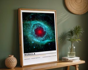Nebula Plakat - 21 x 29.7 cm (A4) - Nellastore