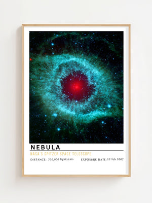 Nebula Plakat - 21 x 29.7 cm (A4) - Nellastore